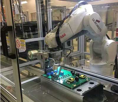 自動焊錫機機器人應用